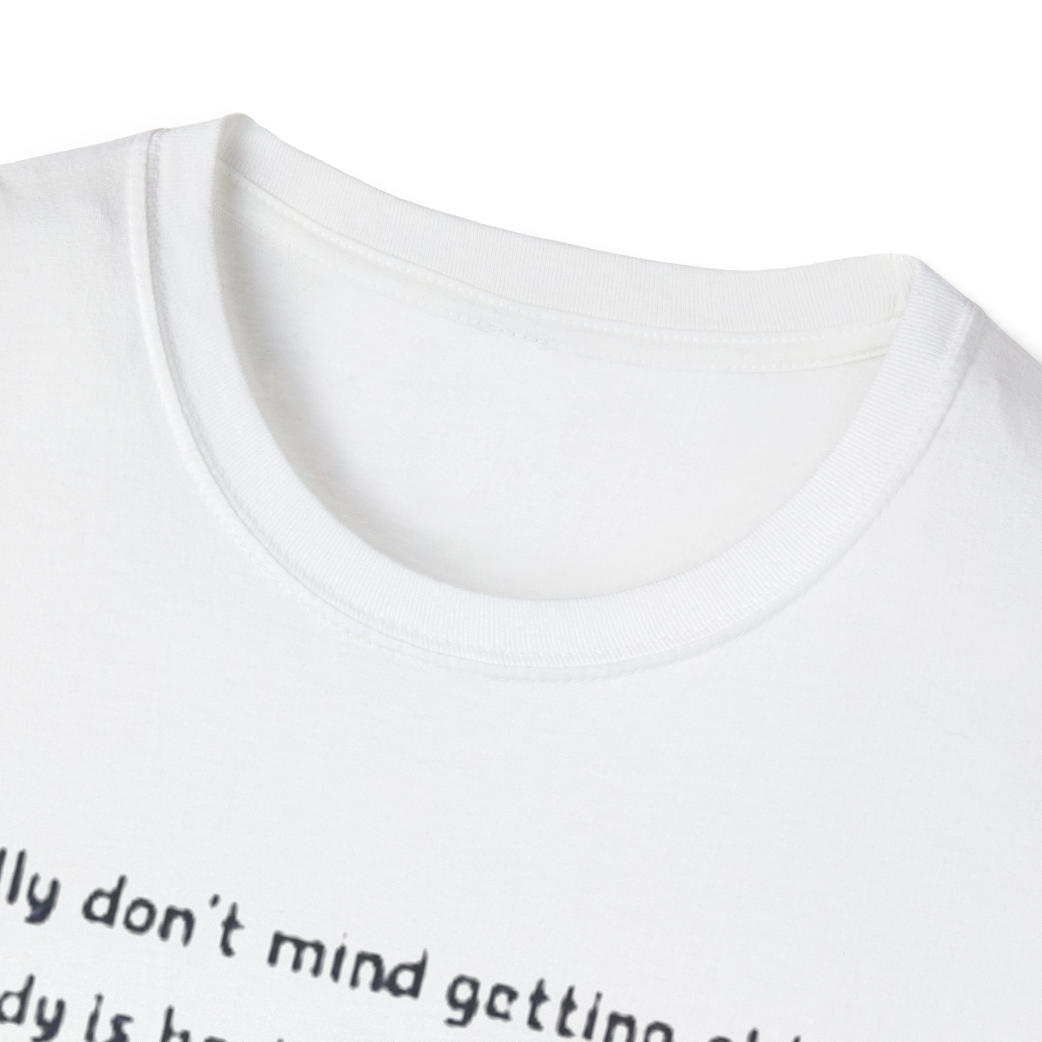 Funny Retirement T-Shirt — "I Really Don't Mind Getting Old, My Body Is Having a Major Hissy Fit"