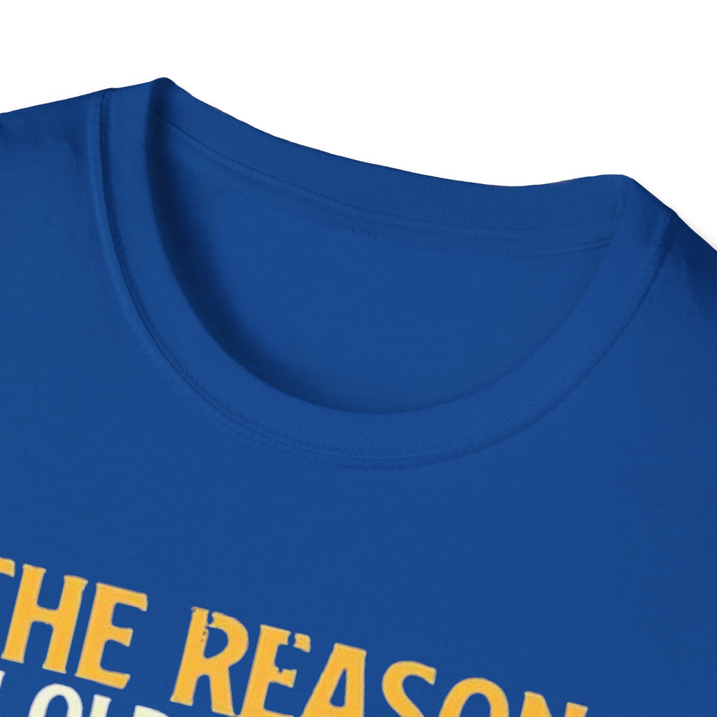 T-Shirt — "The Reason I’m Old and Wise Is Because God Protected Me When I Was Young and Stupid" Christian Faith Tee