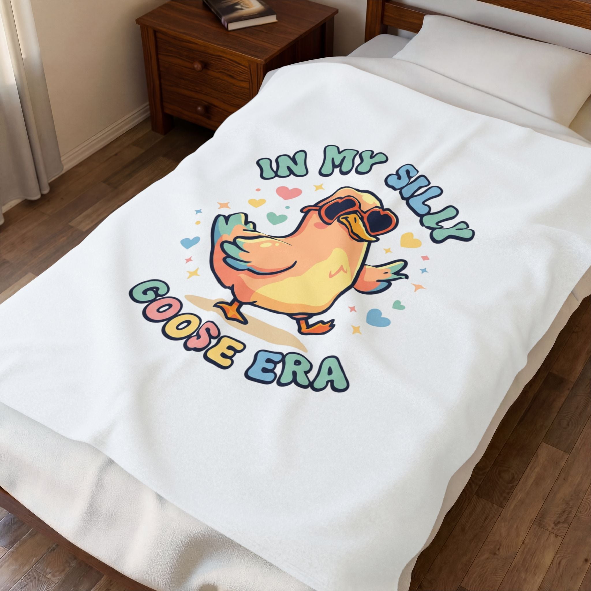 In My Silly Goose Era Blanket | silly goose, wholesome meme