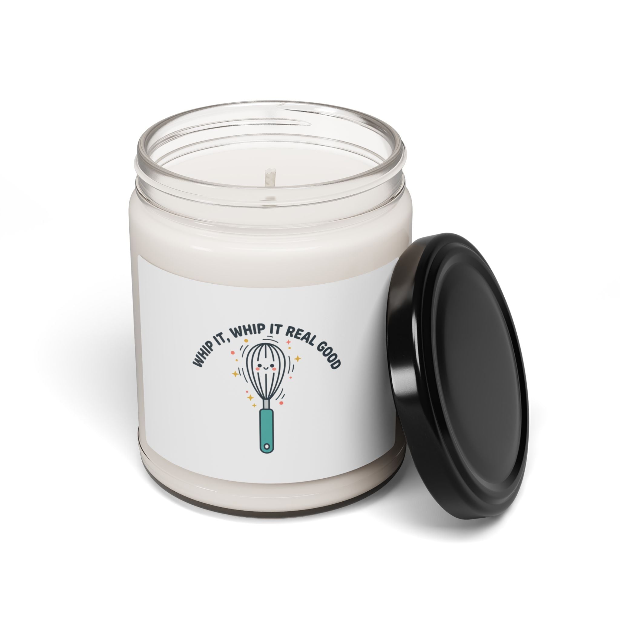 Whip It Whip It Real Good Candle | Soy Candle, Kitchen Pun Minimalism