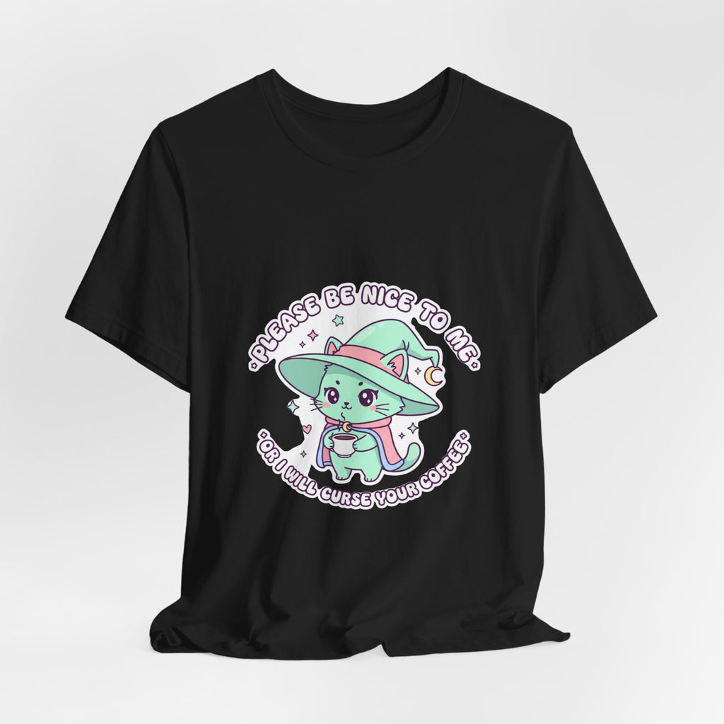 Please Be Nice To Me Tee | cute menacing shirt, kawaii threat