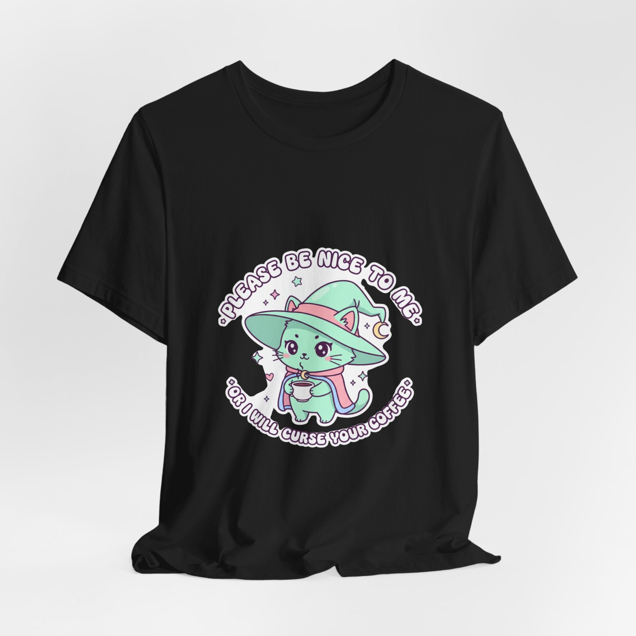 Please Be Nice To Me Tee | cute menacing shirt, kawaii threat