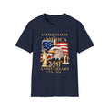 America 250th Anniversary T-Shirt – Bald Eagle, Flag & Liberty Icons (1776–2026)