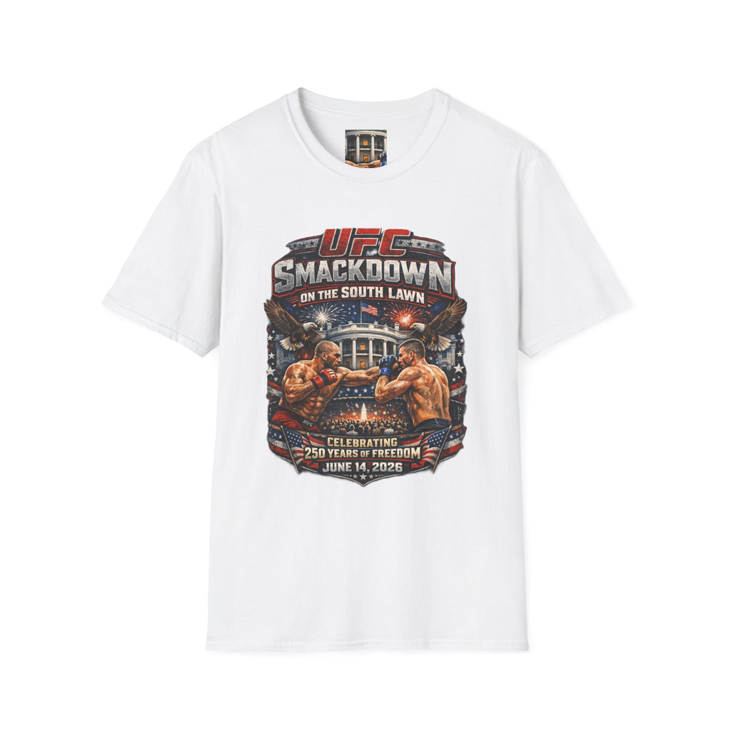 UFC Smackdown 'On the South Lawn' T-Shirt — June 14, 2026 Event Tee