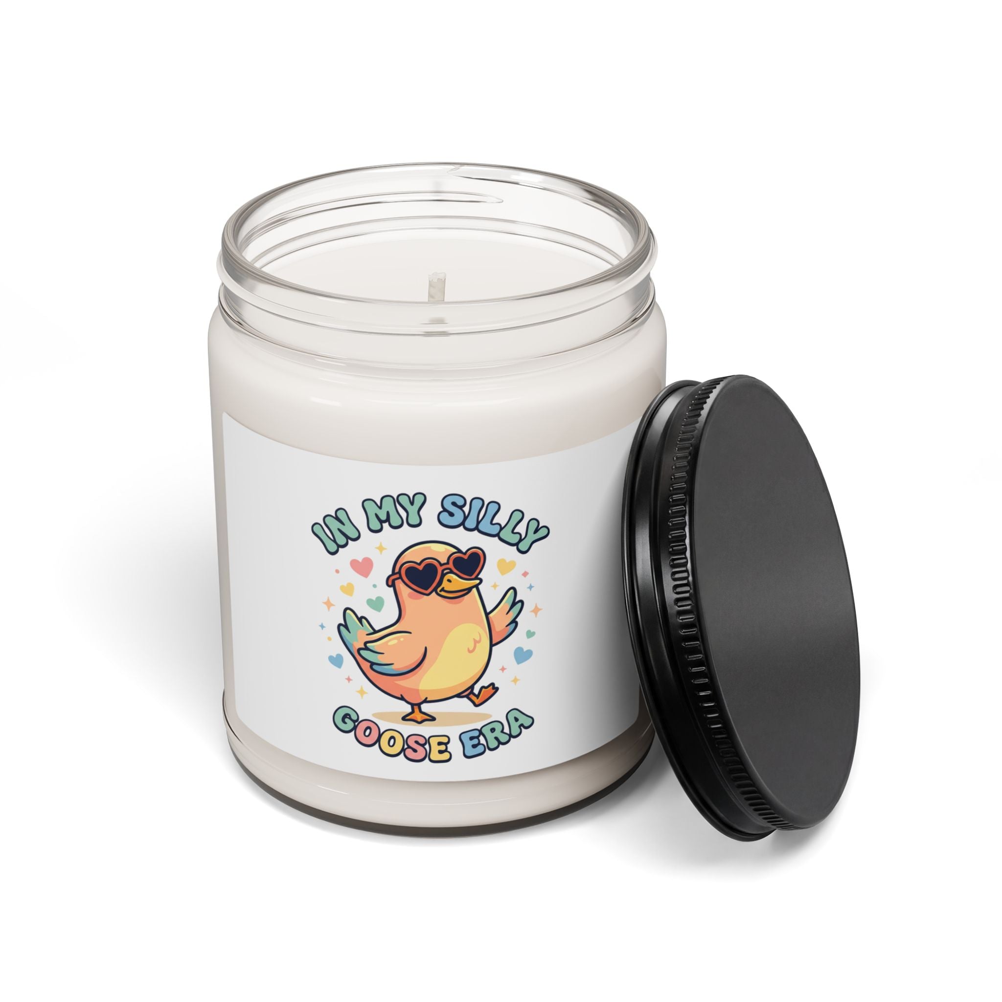 Silly Goose Meme Candle | Scented Soy Candle, 9oz | Wholesome Cute Animal Pun