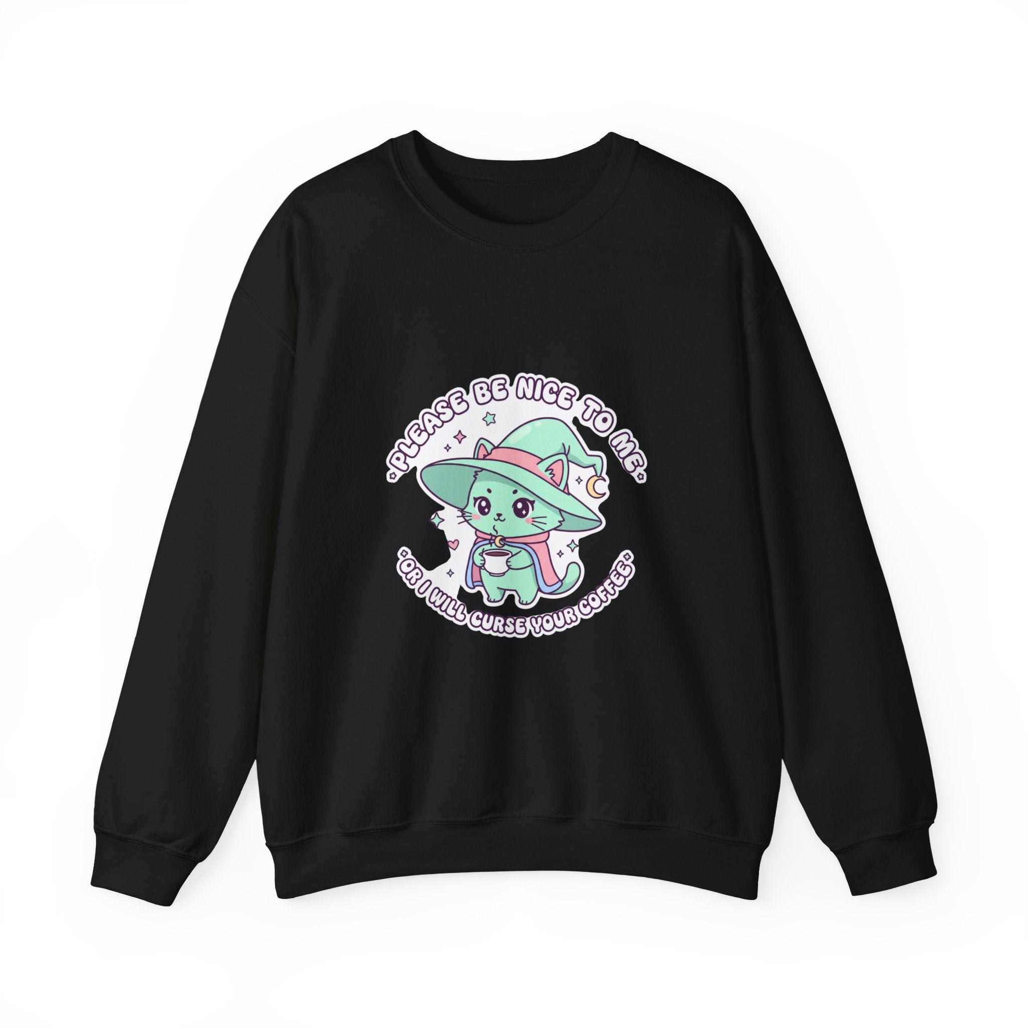 Please Be Nice To Me Sweatshirt | Soft Threat kawaii menacing pastel