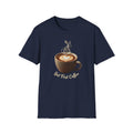 Coffee Lover T-Shirt — Latte Art Cup Graphic Tee