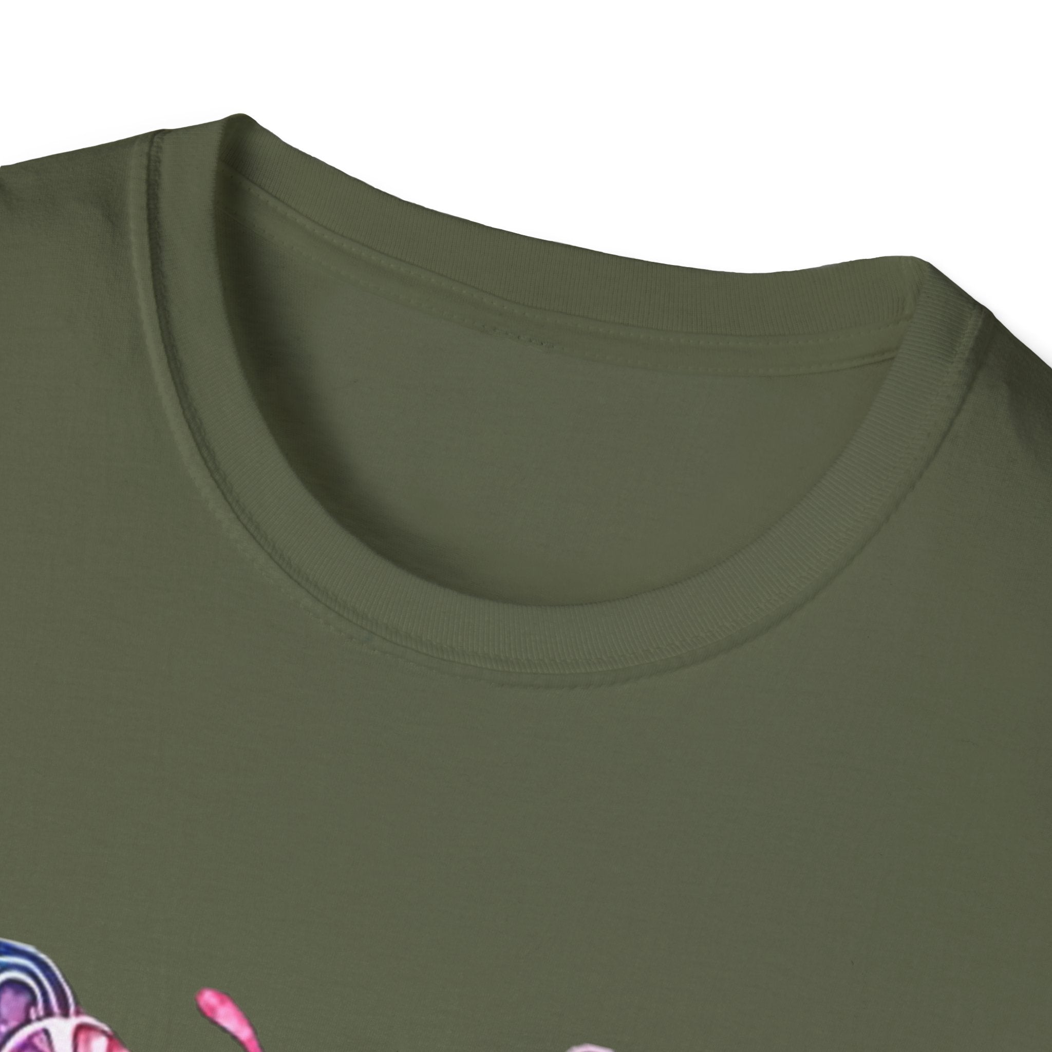 Christian Butterfly T-Shirt — Blessed by God, Loved by Jesus, Led by the Spirit