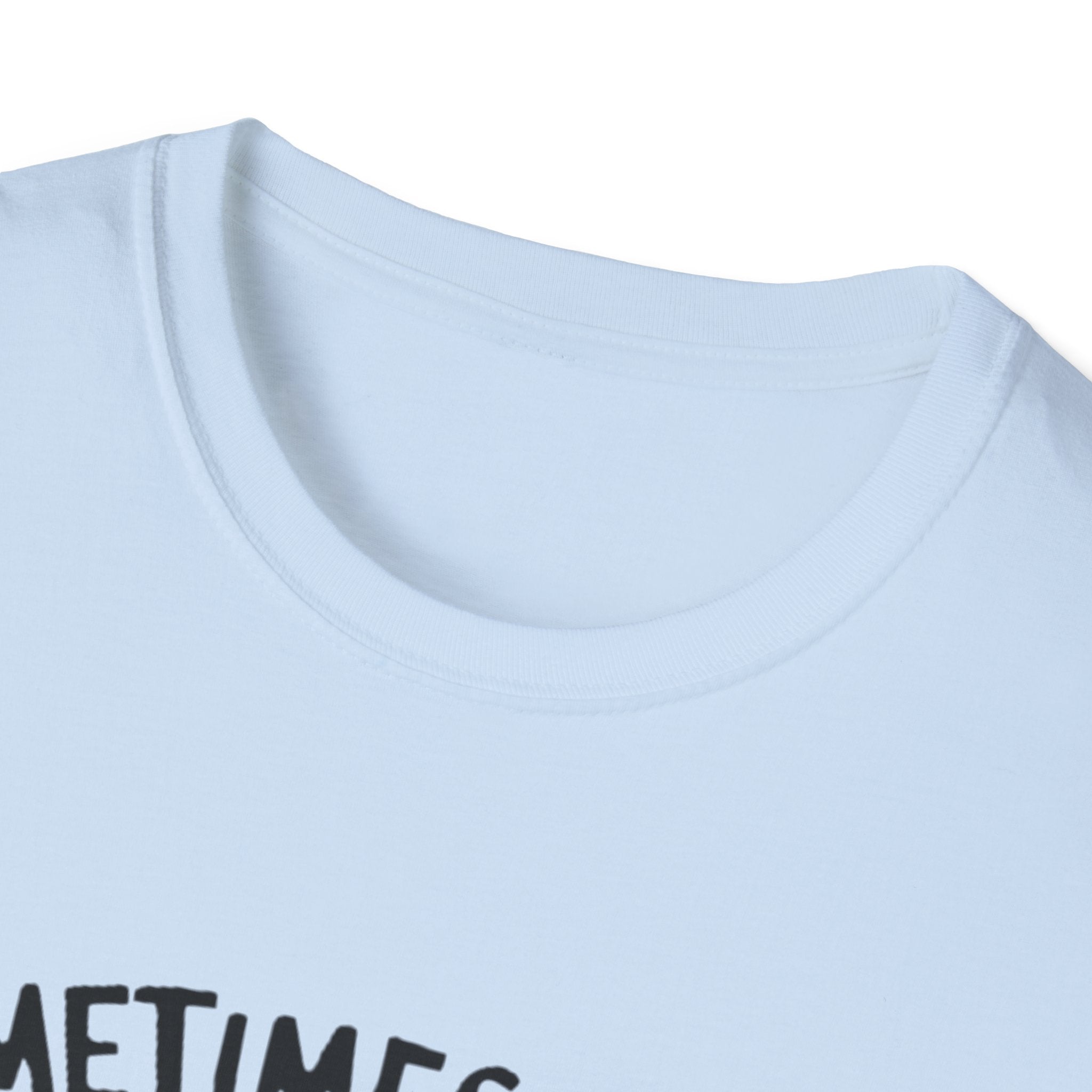 Funny Cat T-Shirt — "Sometimes I Talk To Myself, Then We Both Laugh" Graphic Tee