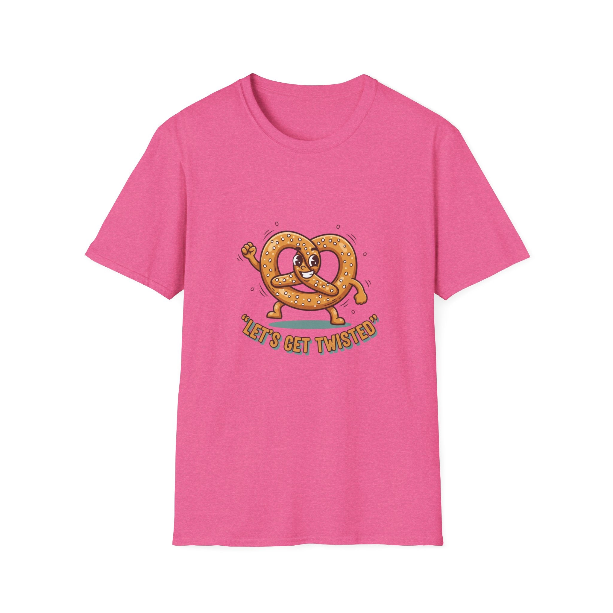 Let’s Get Twisted Pretzel T-Shirt — Funny Snack Lover Tee
