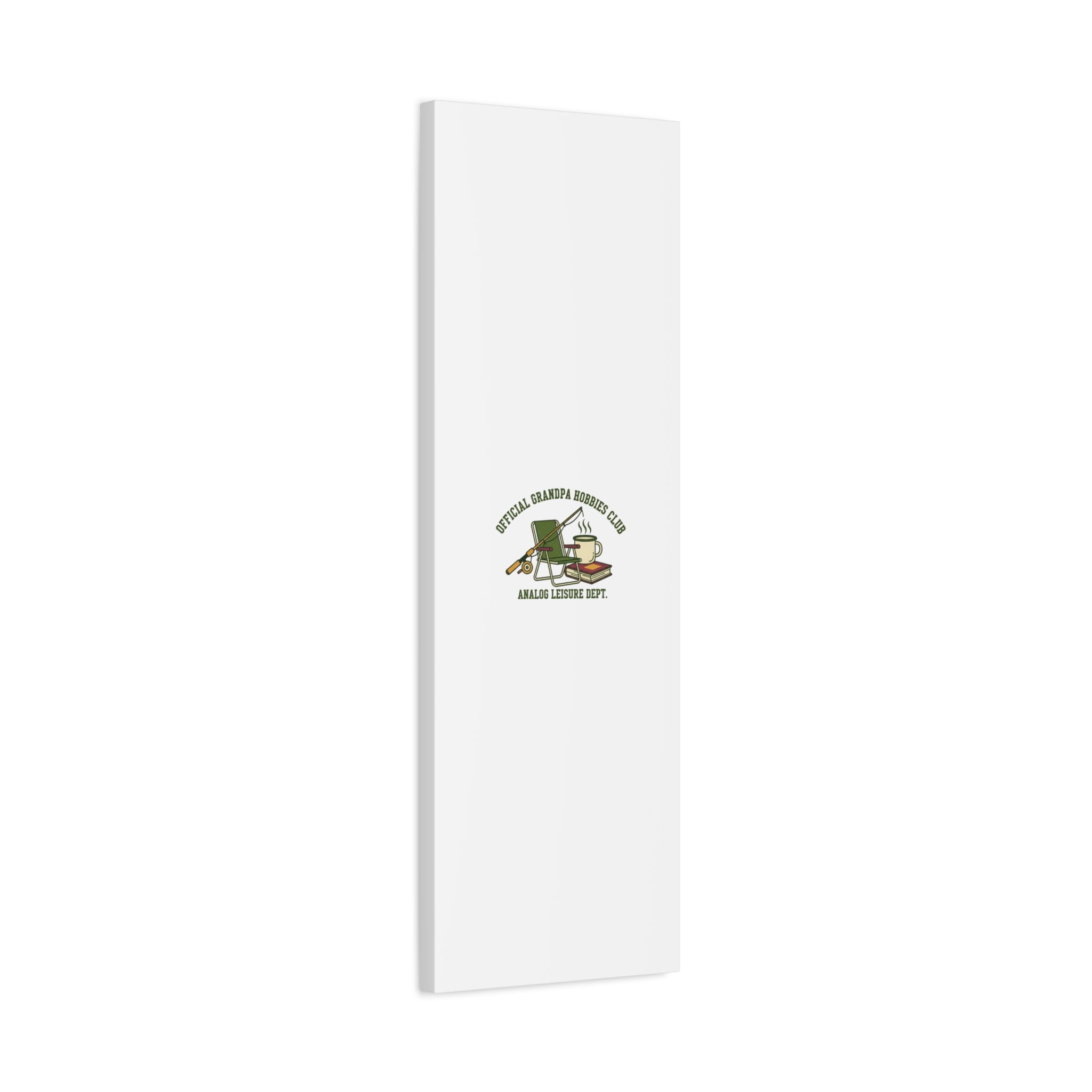 Analog Leisure Dept. Fishing Graphic Canvas | Grandpa Core, Retro Wildlife