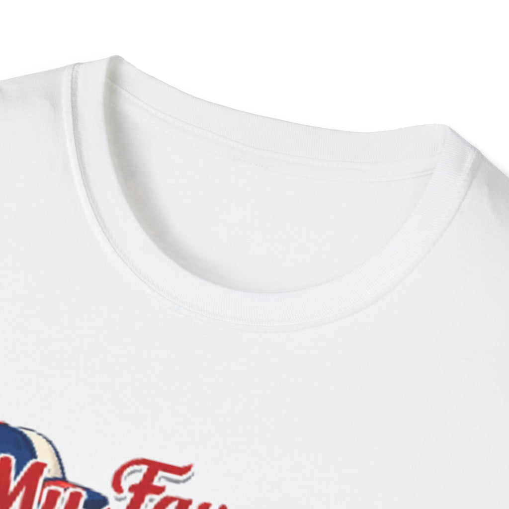 Baseball Mama T-Shirt — “My Favorite Baseball Player Calls Me Mama” Graphic Shirt