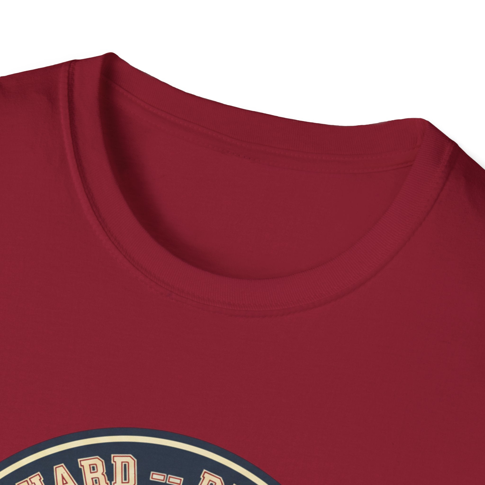 Baseball Tee — “Hit Hard • Run Fast • Turn Left” Vintage Softball Graphic Shirt