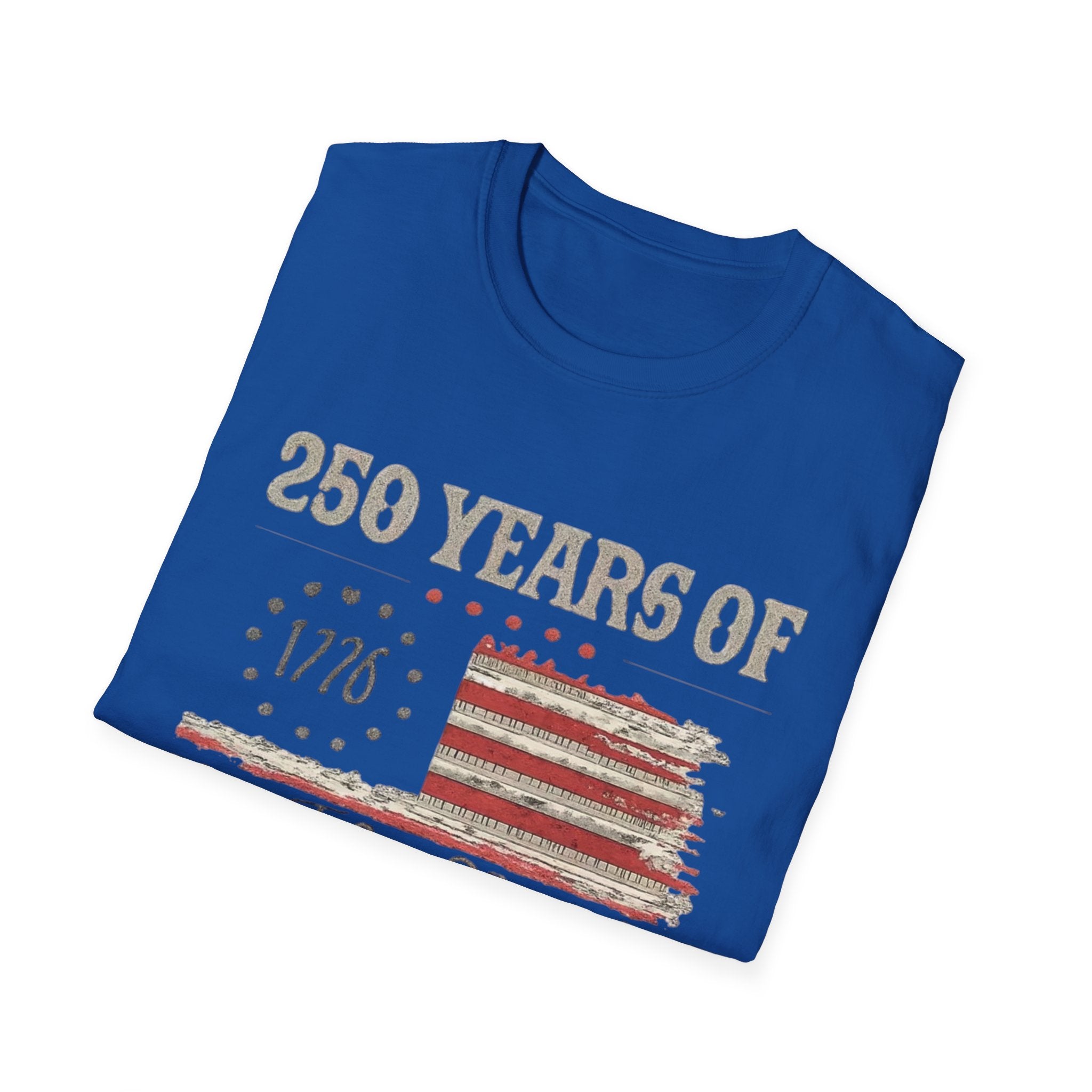 Freedom 250th Anniversary T-Shirt – "250 Years of Freedom" 1776 We the People Patriotic Tee