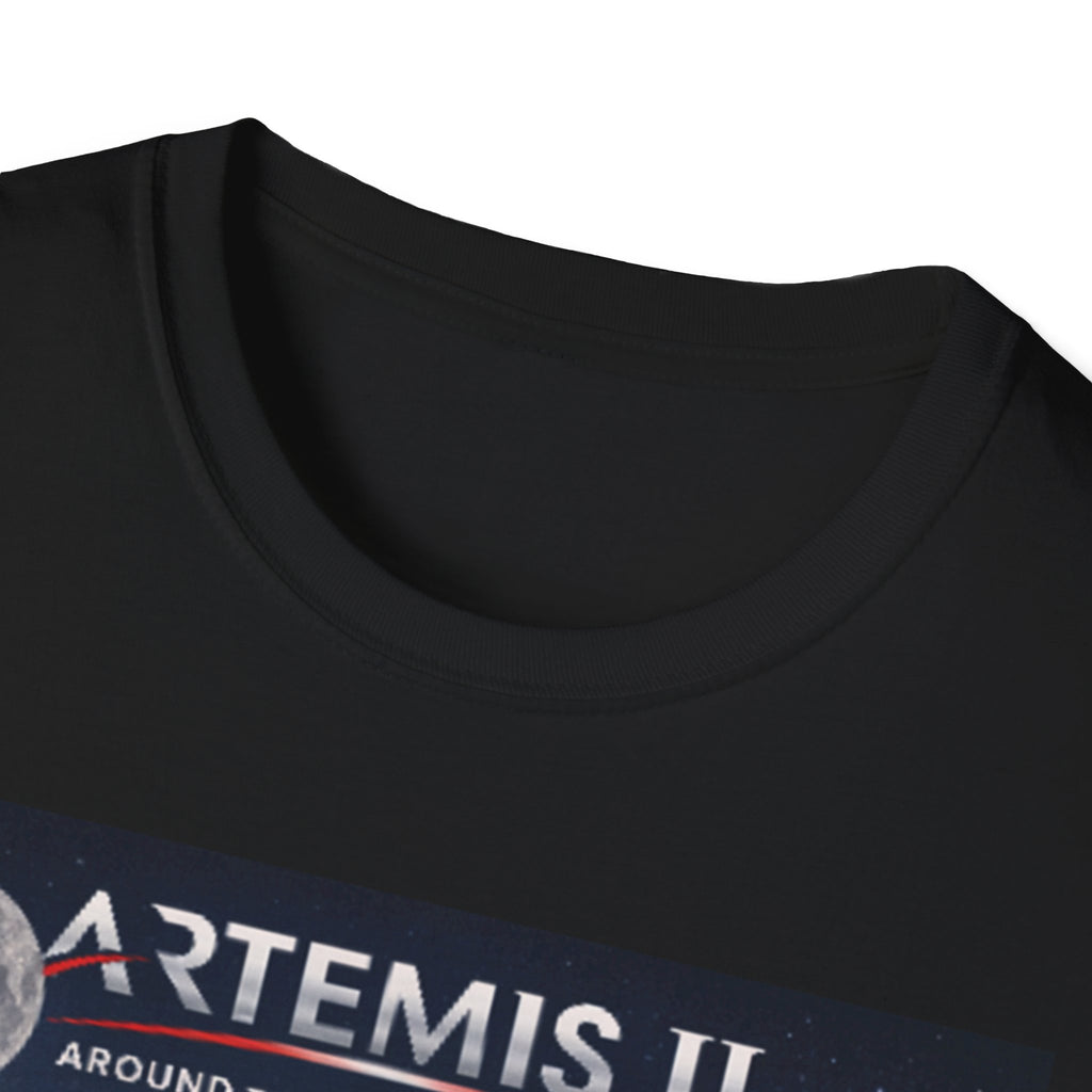 Artemis II Moon Mission T-Shirt — April 1, 2026 Rocket Launch Tee