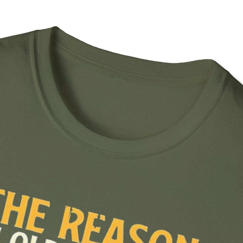 T-Shirt — "The Reason I’m Old and Wise Is Because God Protected Me When I Was Young and Stupid" Christian Faith Tee
