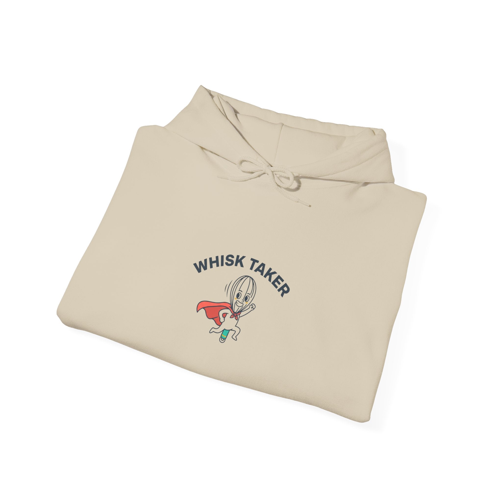 Whisk Taker Hoodie | kitchen pun minimalism, cooking humor
