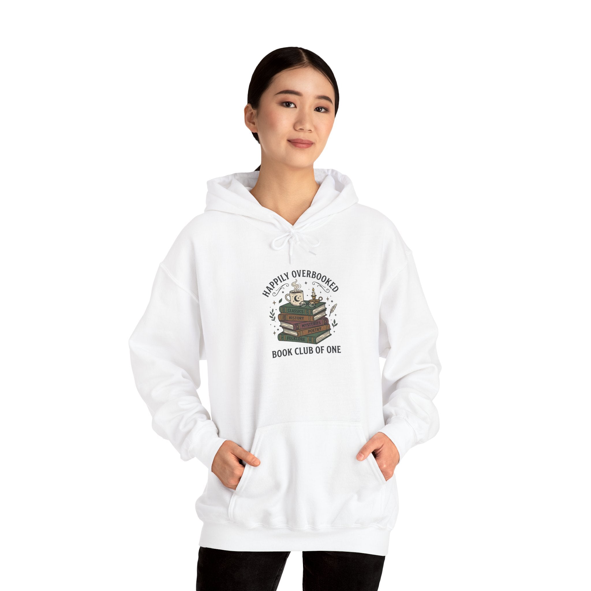 Book Club of One hoodie | book lover sweatshirt, cozy reader apparel