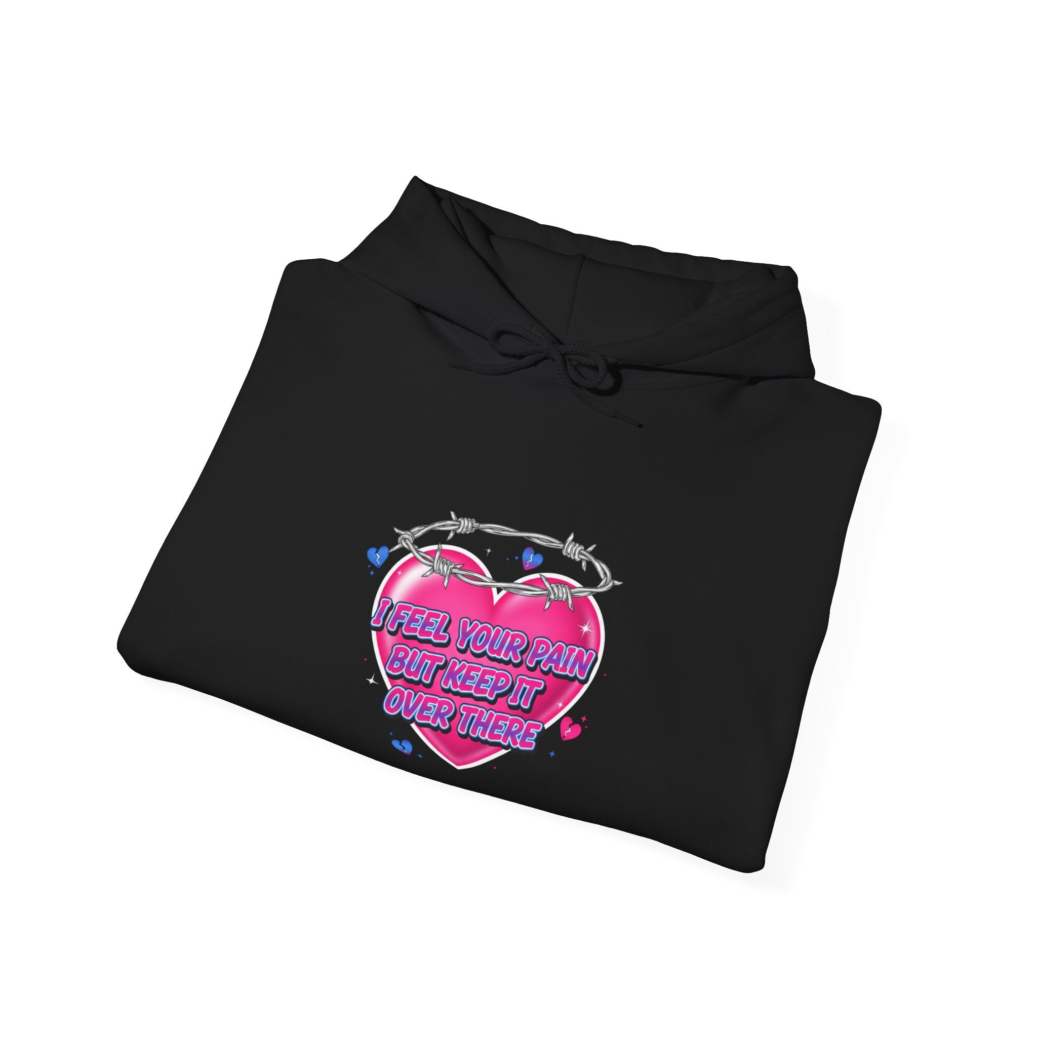 Snarky Neon Heart Hoodie | airbrush shirt, Y2K graffiti