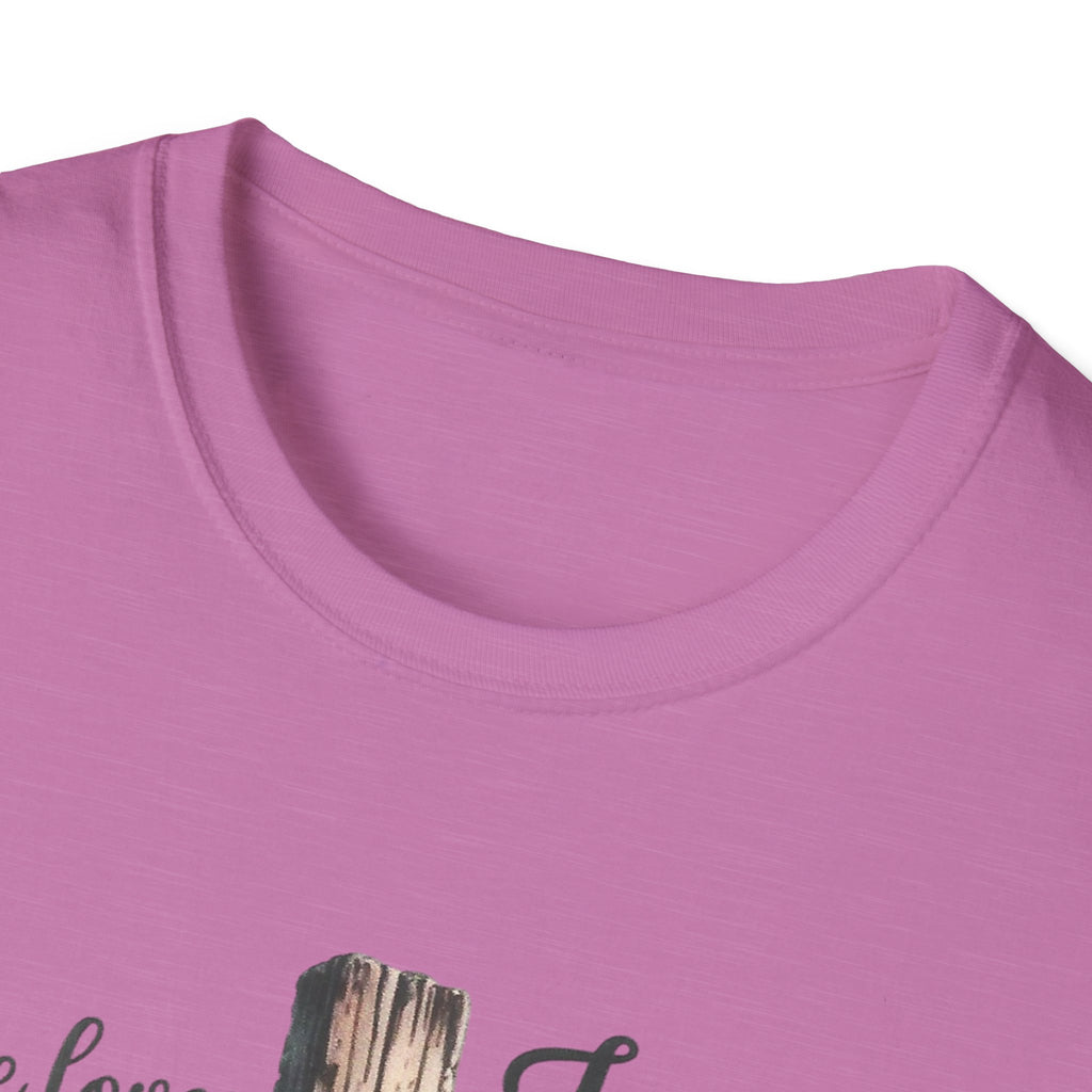 Jesus and America T-Shirt - 'She Loves Jesus and America Too' Patriotic Christian Tee