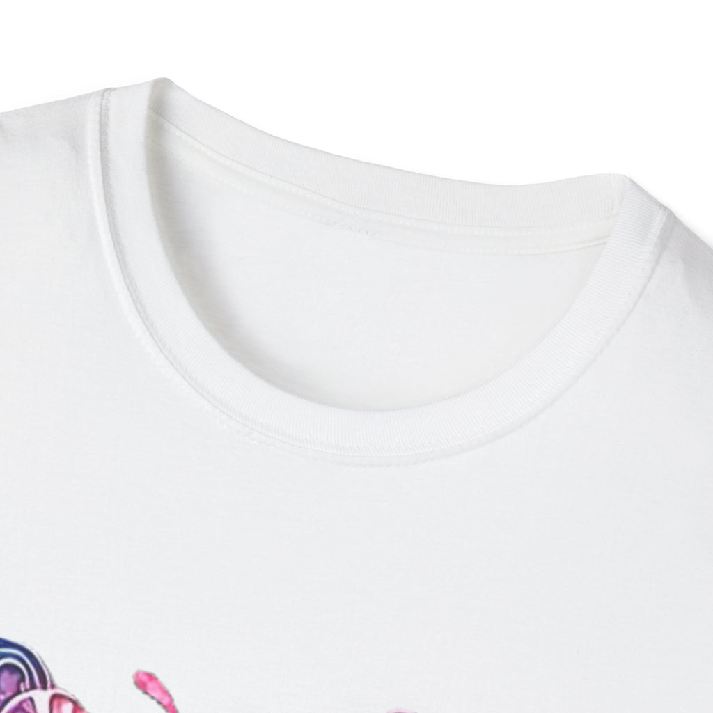 Christian Butterfly T-Shirt — Blessed by God, Loved by Jesus, Led by the Spirit