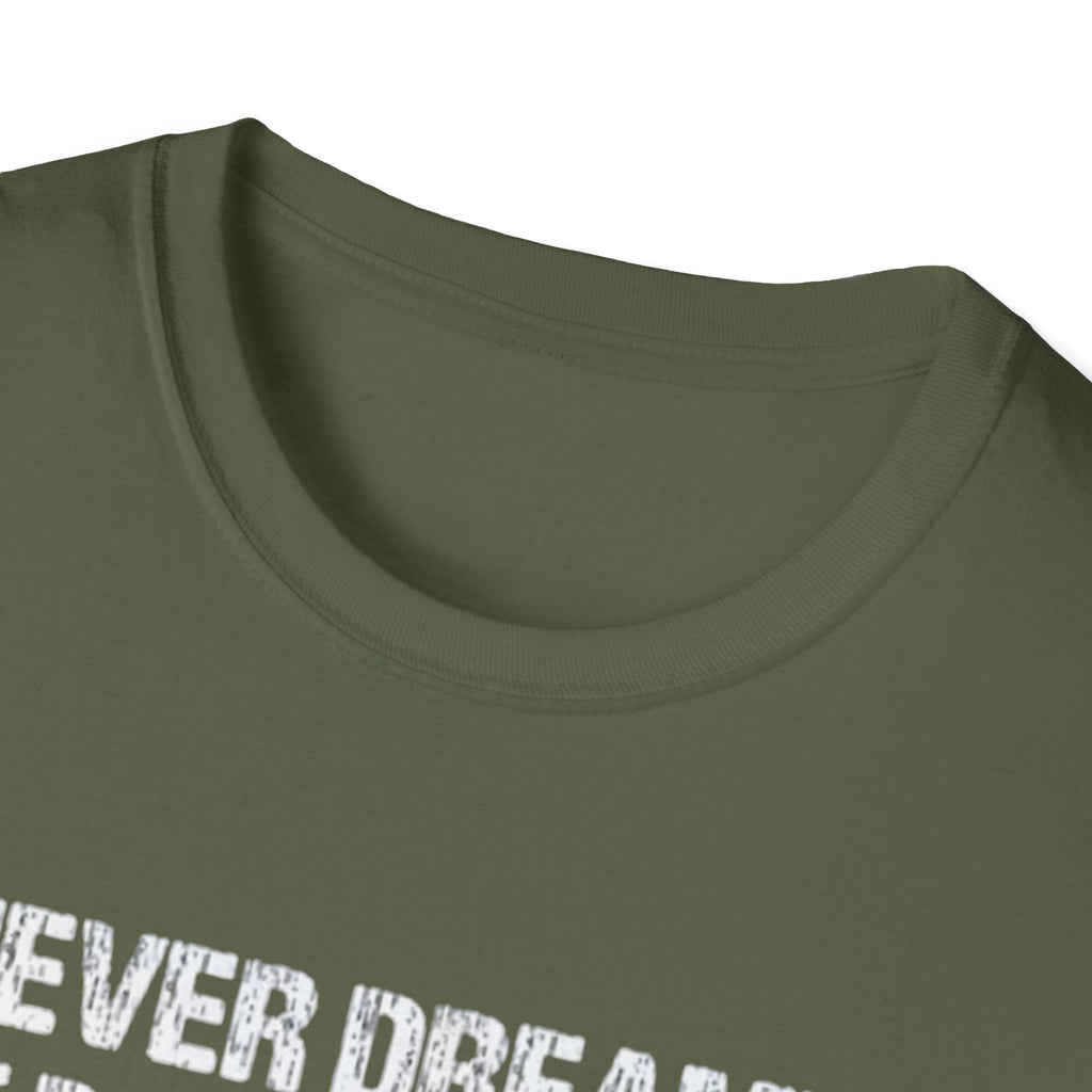 Sexy Bald Guy T-Shirt — "I Never Dreamed One Day I Would Be a Sexy Bald Guy But Here I Am Killing It" Humor Tee