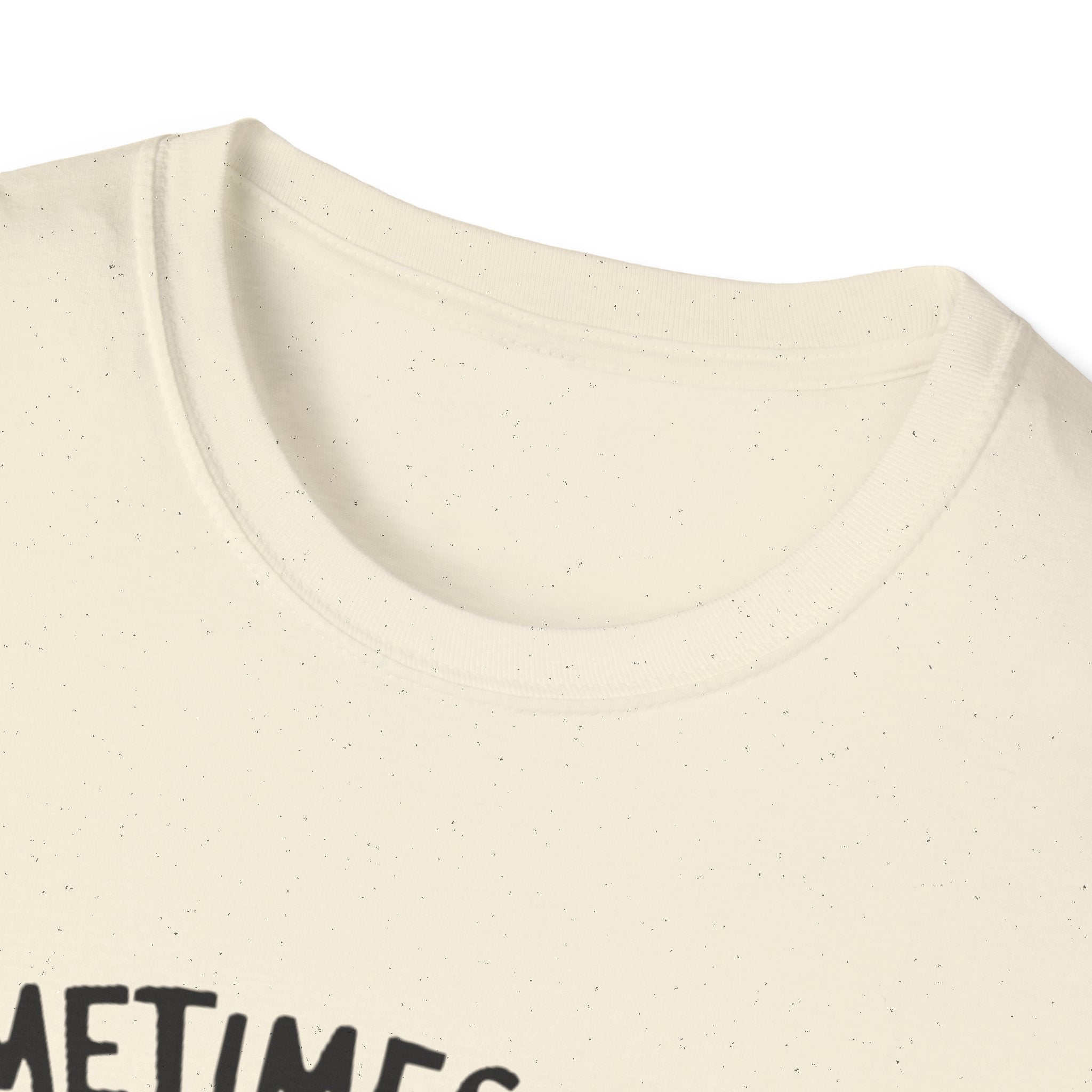 Funny Cat T-Shirt — "Sometimes I Talk To Myself, Then We Both Laugh" Graphic Tee