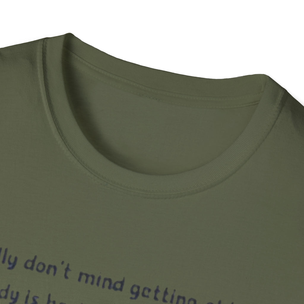 Funny Retirement T-Shirt — "I Really Don't Mind Getting Old, My Body Is Having a Major Hissy Fit"
