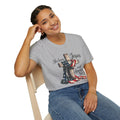 Jesus and America T-Shirt - 'She Loves Jesus and America Too' Patriotic Christian Tee