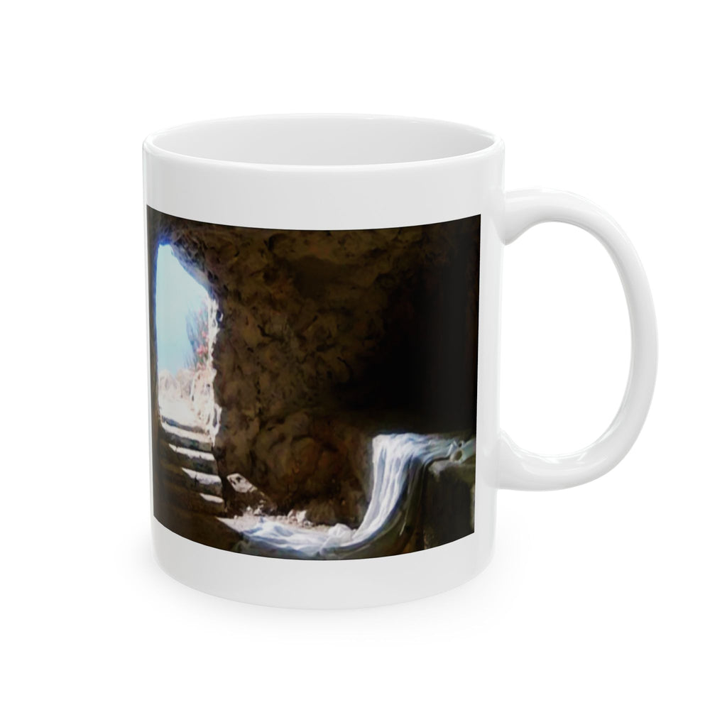 He Did All This For Me Mug — Christian Easter Resurrection Ceramic Coffee Cup (11oz, 15oz)