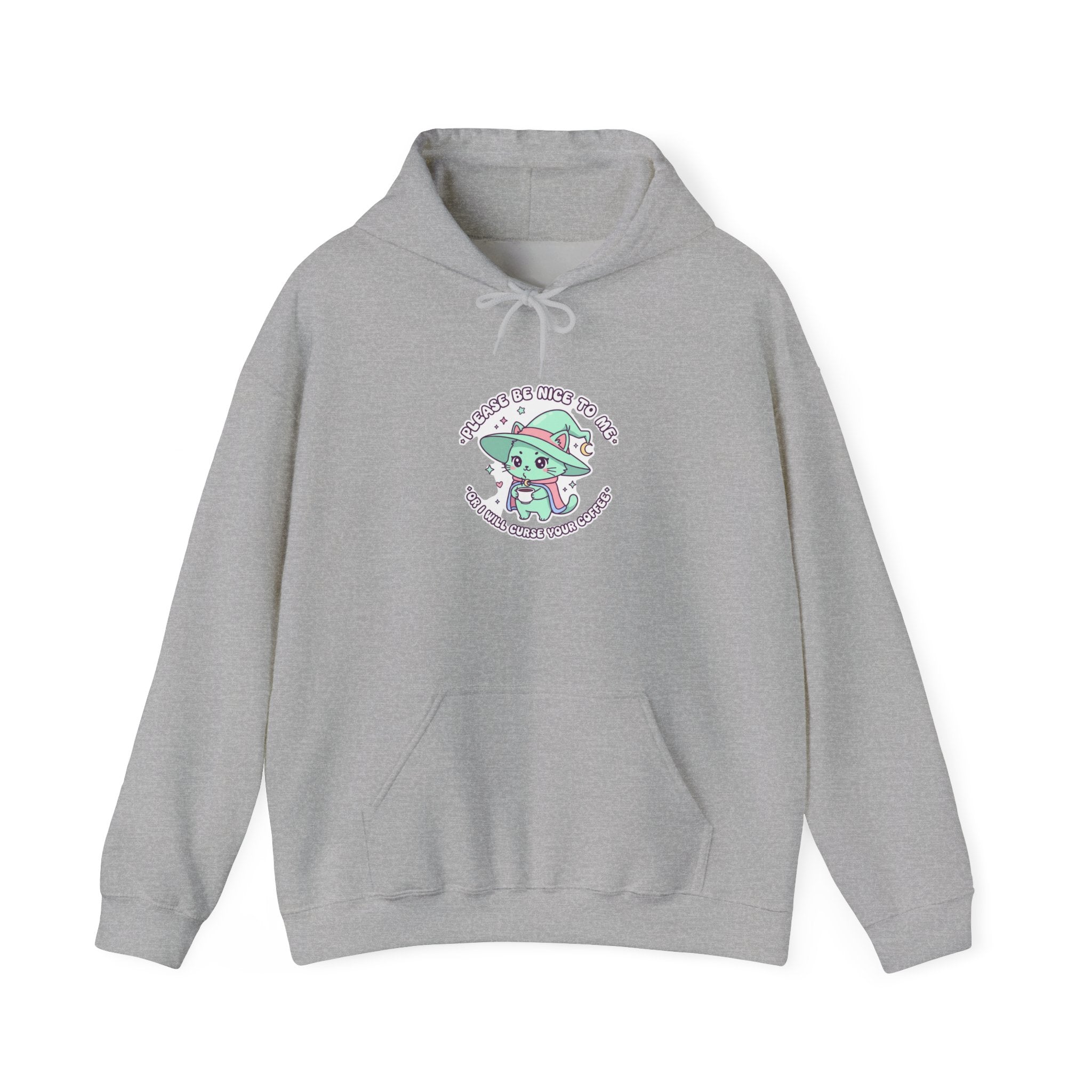 Kawaii Menace Mushroom Hoodie | soft threat, pastel kawaii