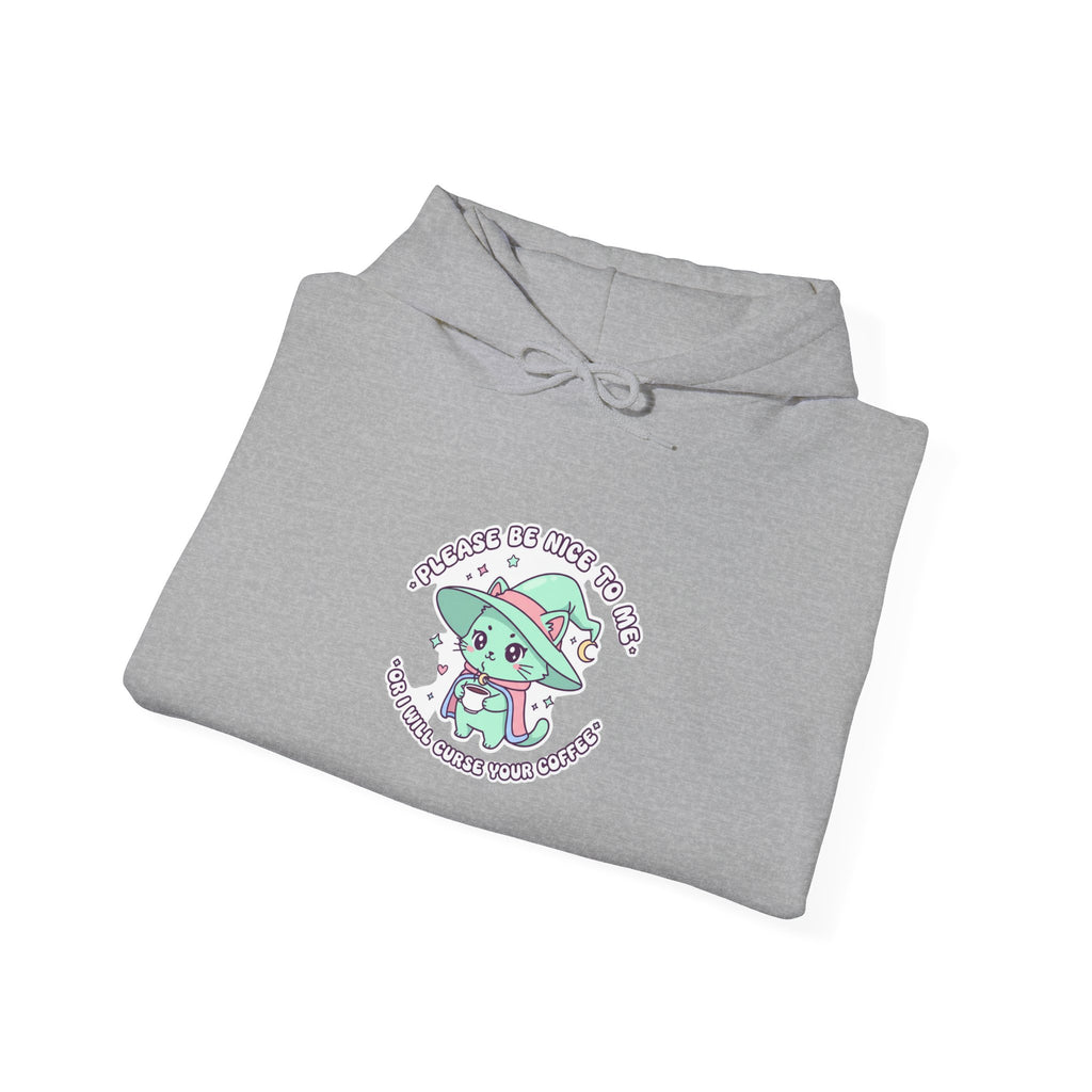 Kawaii Menace Mushroom Hoodie | soft threat, pastel kawaii