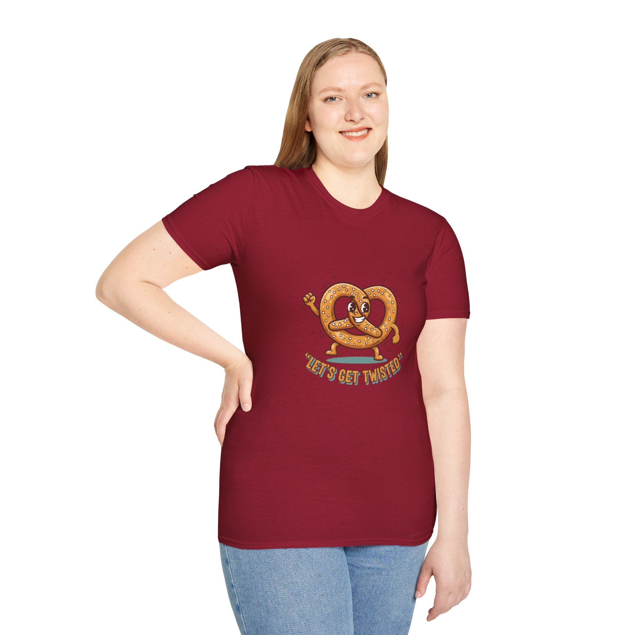Let’s Get Twisted Pretzel T-Shirt — Funny Snack Lover Tee