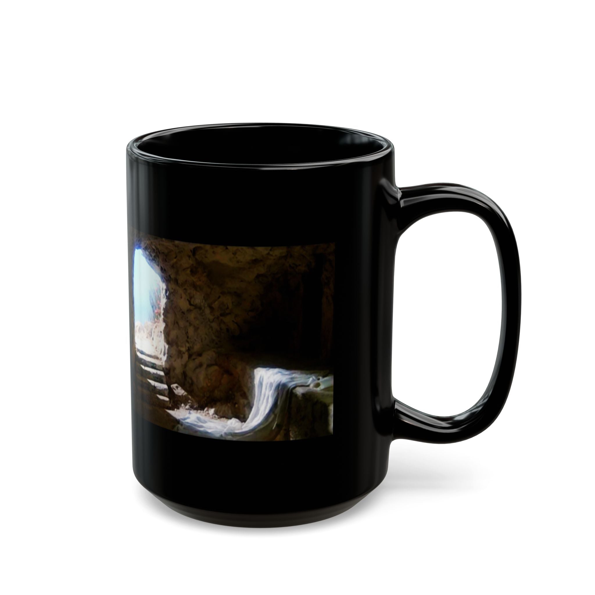 He Did All This for Me Black Mug — Resurrection Garden 11oz/15oz