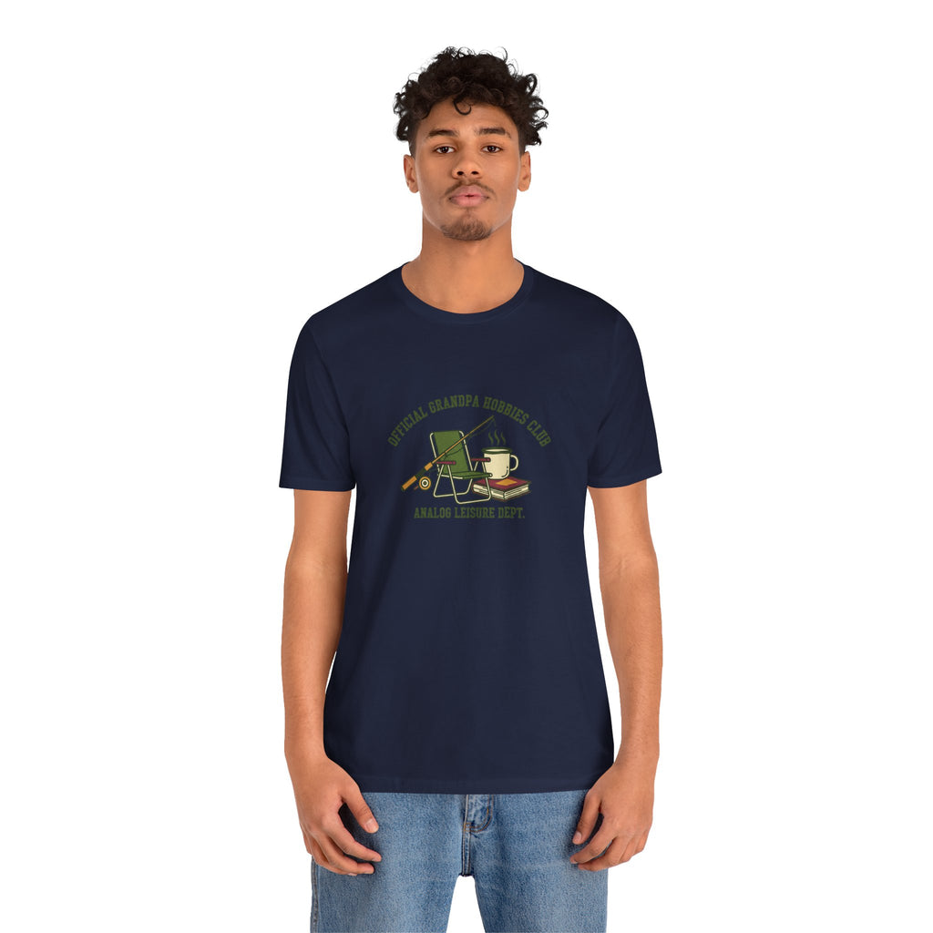 Official Grandpa Hobbies Club Tee | retro fishing shirt, vintage wildlife tee