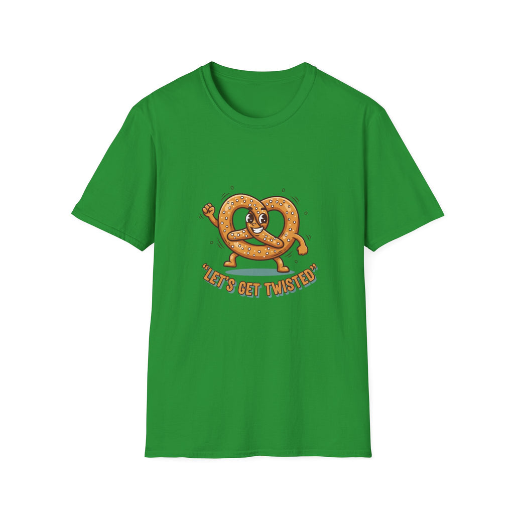 Let’s Get Twisted Pretzel T-Shirt — Funny Snack Lover Tee