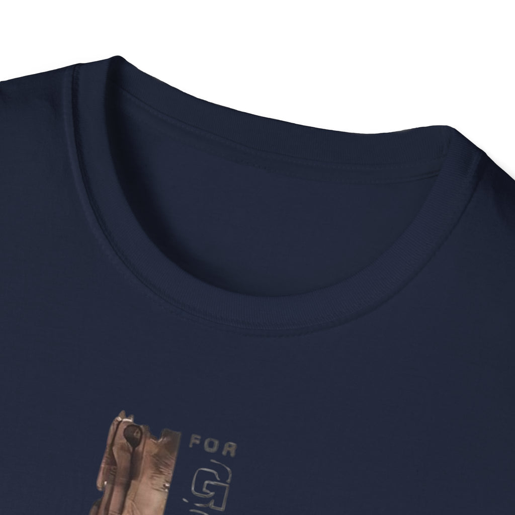 Christian Cross T-Shirt — "He Loved The World" Faith Graphic Tee