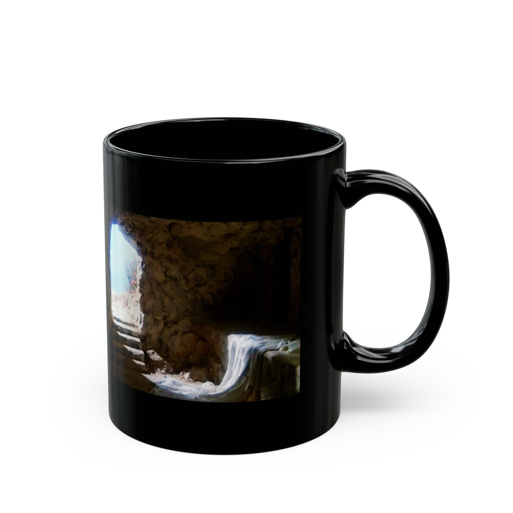 He Did All This for Me Black Mug — Resurrection Garden 11oz/15oz