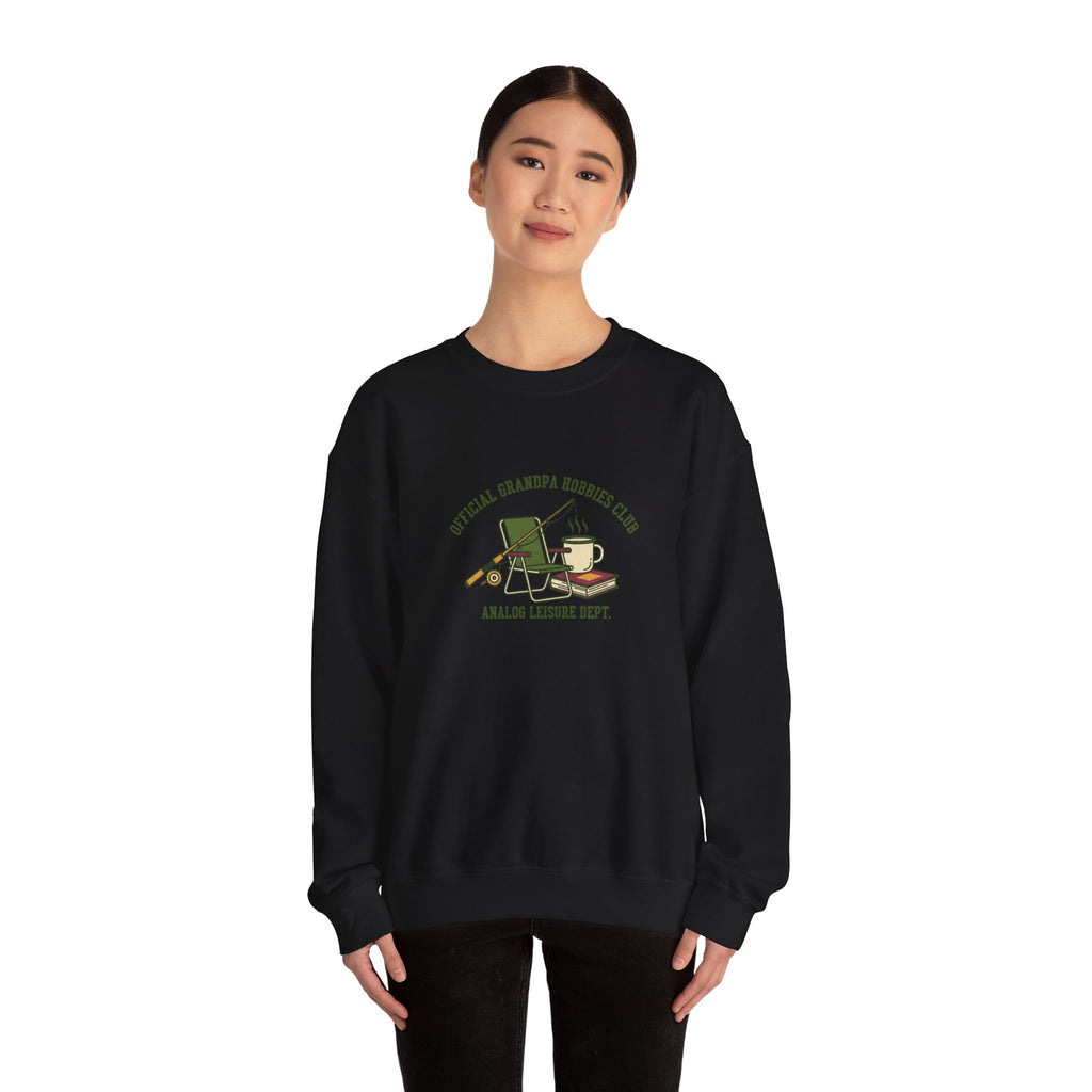 Official Grandpa Hobbies Club Sweatshirt | retro fishing, country core