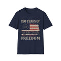 Freedom 250th Anniversary T-Shirt – "250 Years of Freedom" 1776 We the People Patriotic Tee