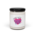 Snarky Neon Heart Candle | Soy Candle, Airbrush Y2K Cherub Style