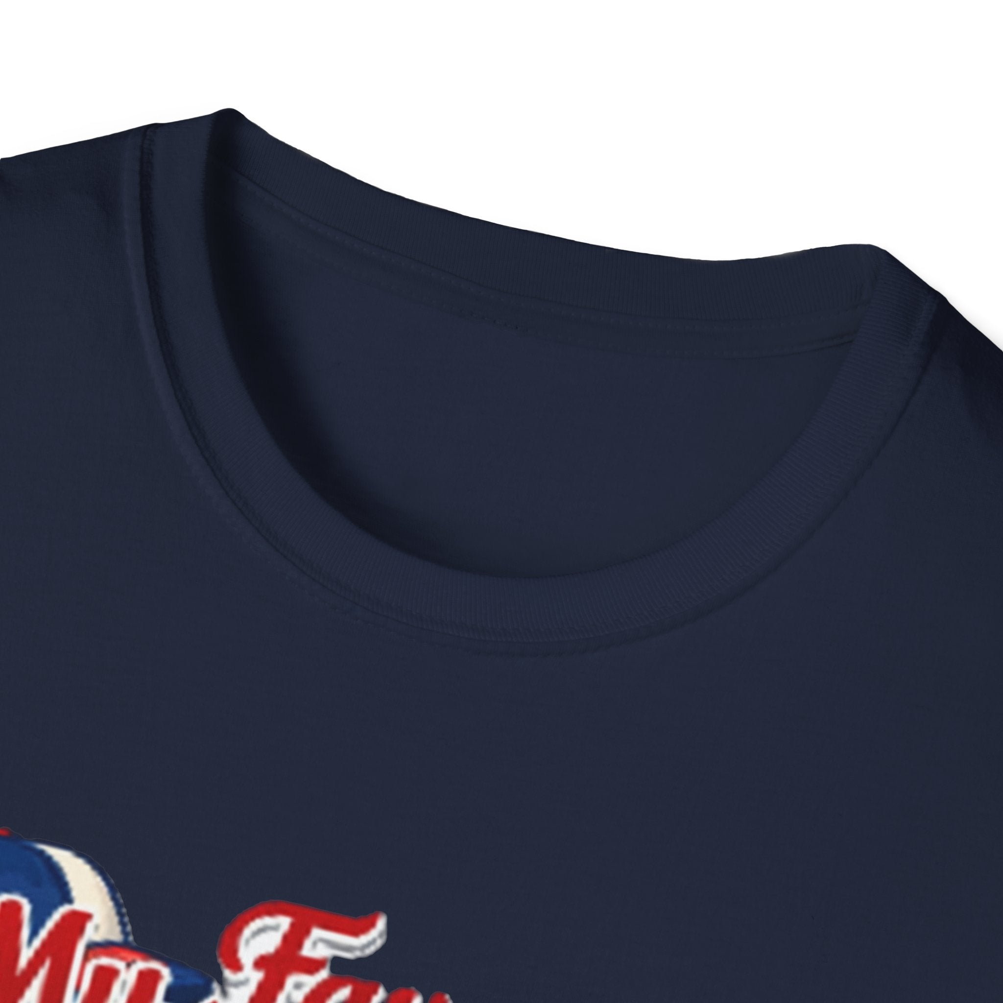 Baseball Mama T-Shirt — “My Favorite Baseball Player Calls Me Mama” Graphic Shirt