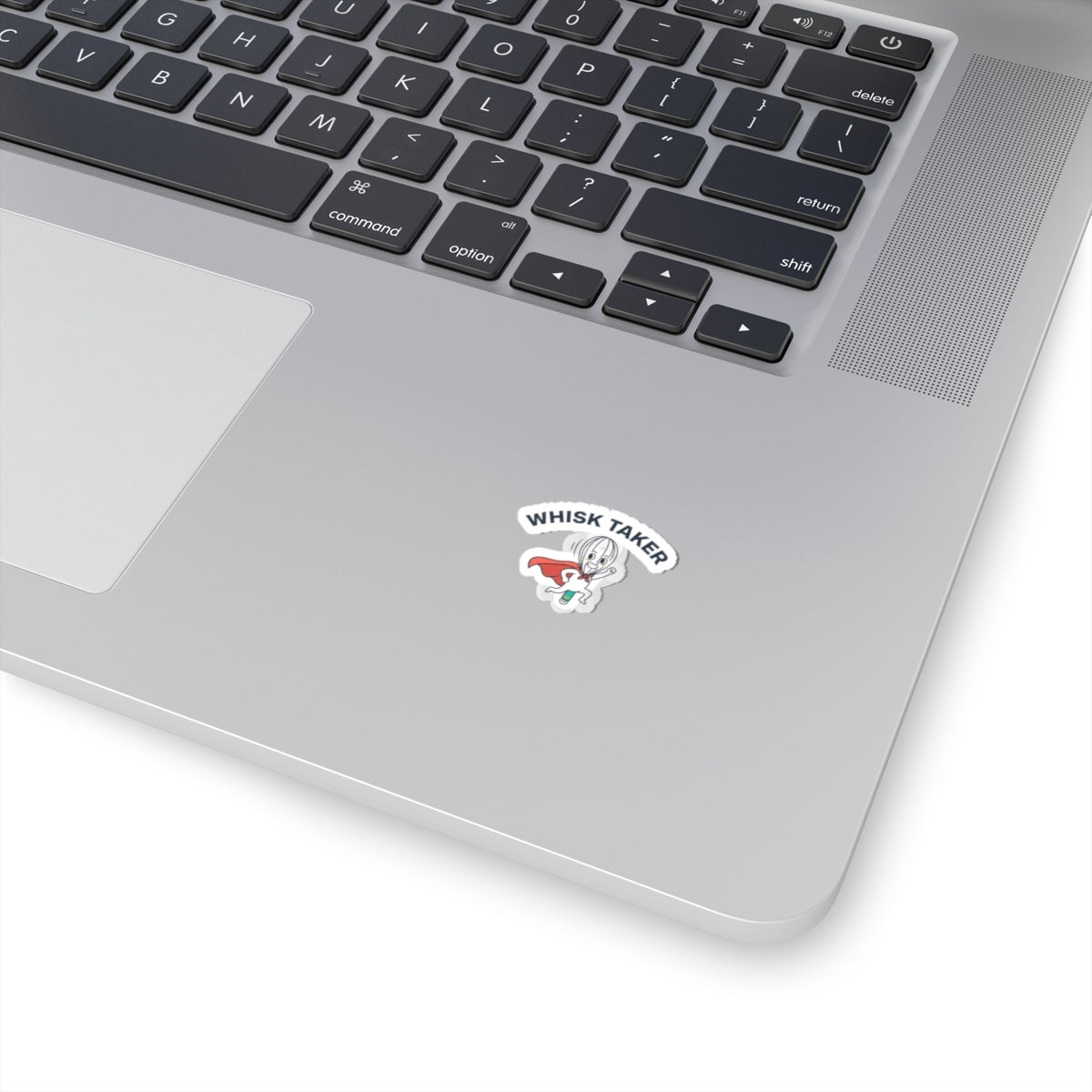 Whisk Taker Sticker | kitchen pun sticker, foodie humor
