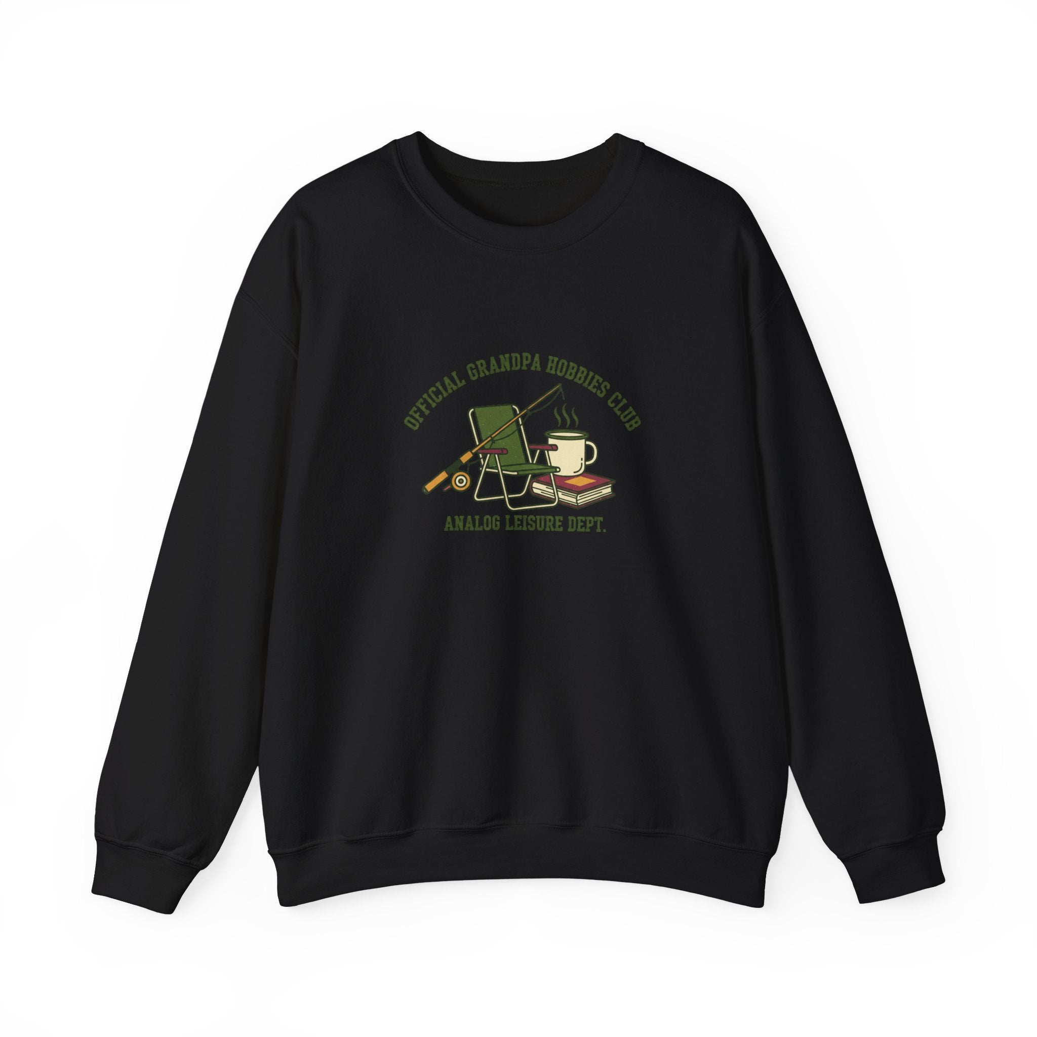 Official Grandpa Hobbies Club Sweatshirt | retro fishing, country core