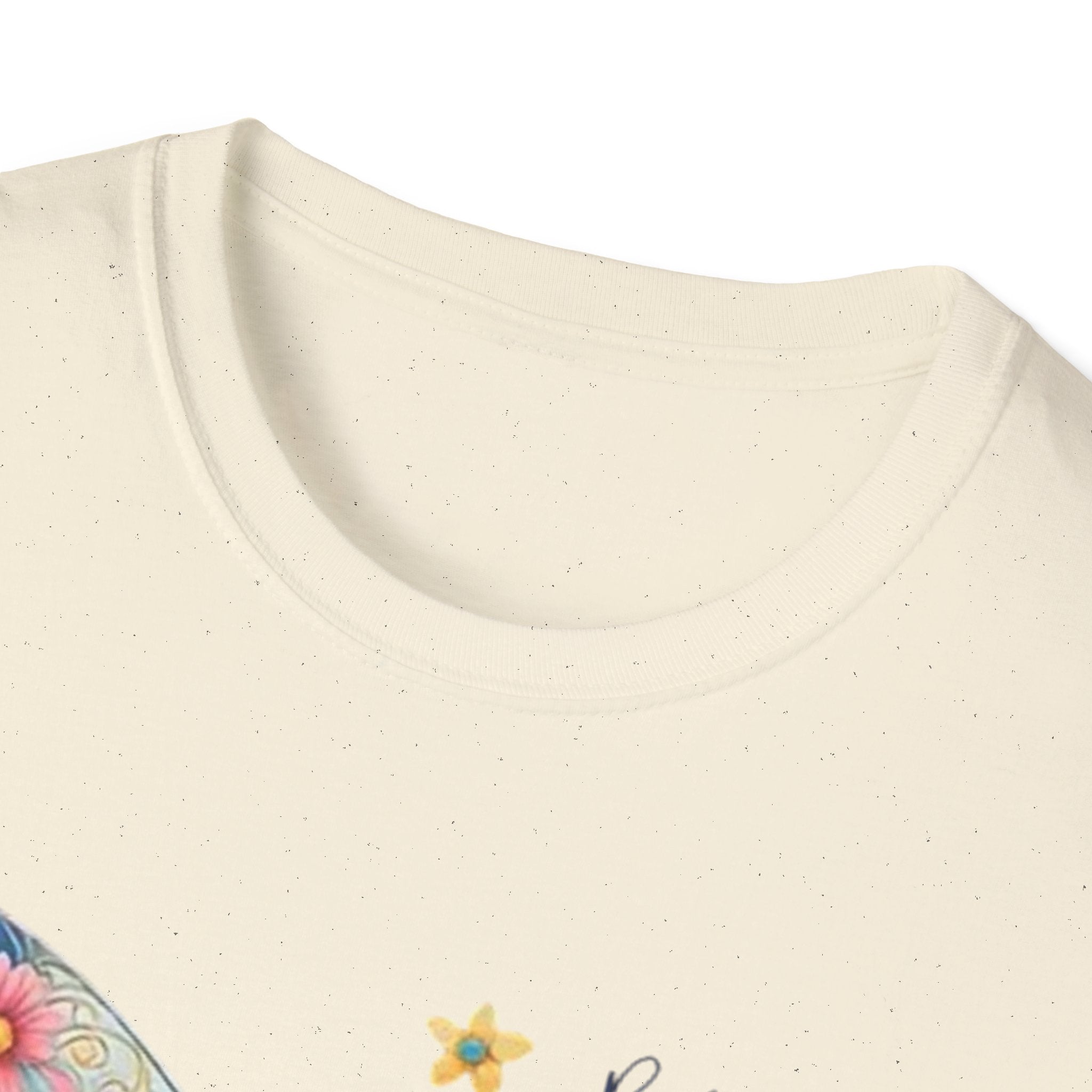 Butterfly Faith T-Shirt — "I am loved by God and held by Jesus and the Spirit" Christian Tee
