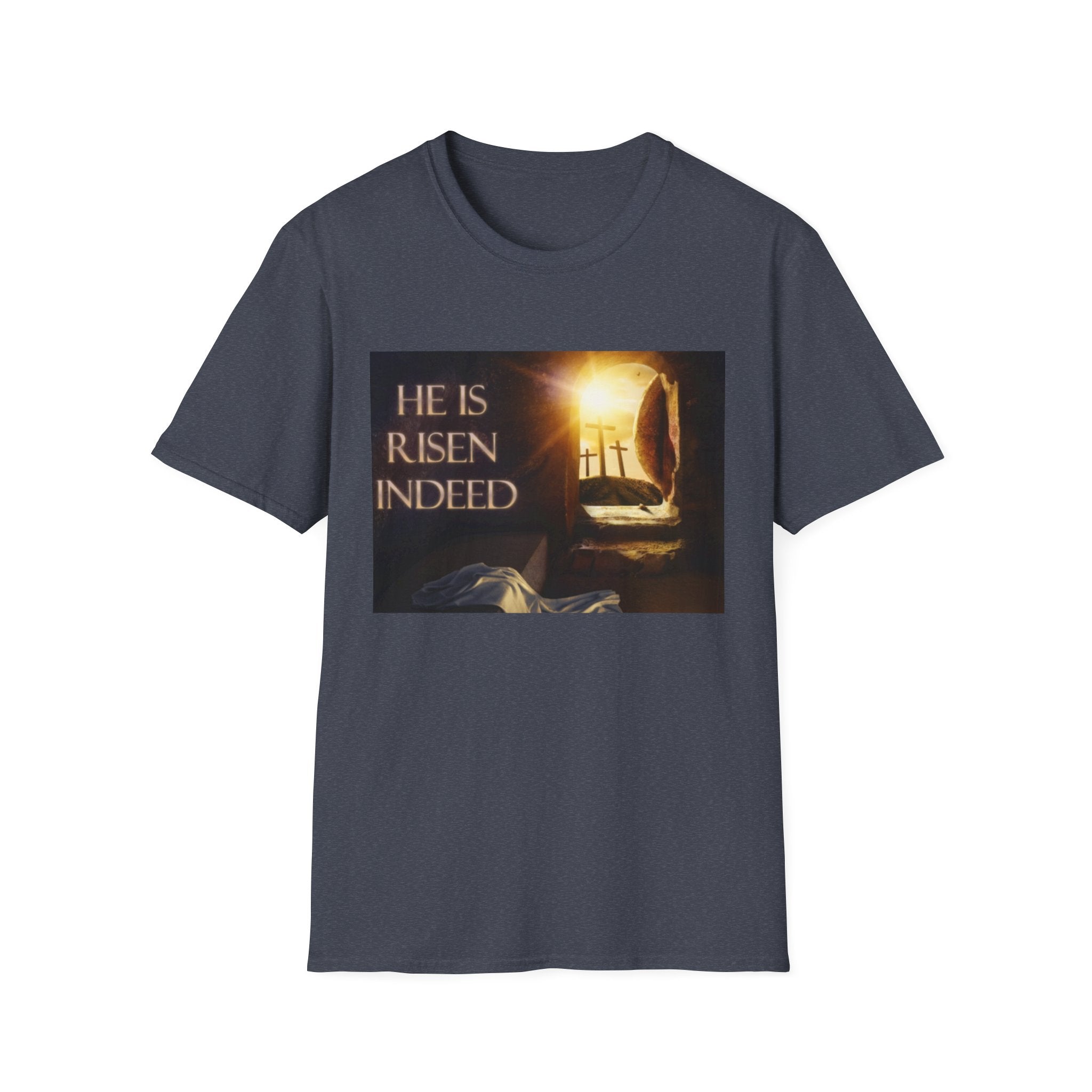 He Is Risen Indeed T-Shirt — Easter Christian Resurrection Tee