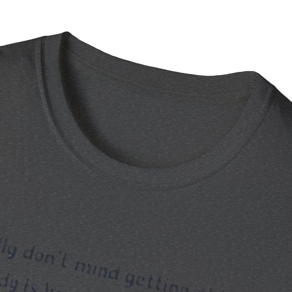 Funny Retirement T-Shirt — "I Really Don't Mind Getting Old, My Body Is Having a Major Hissy Fit"