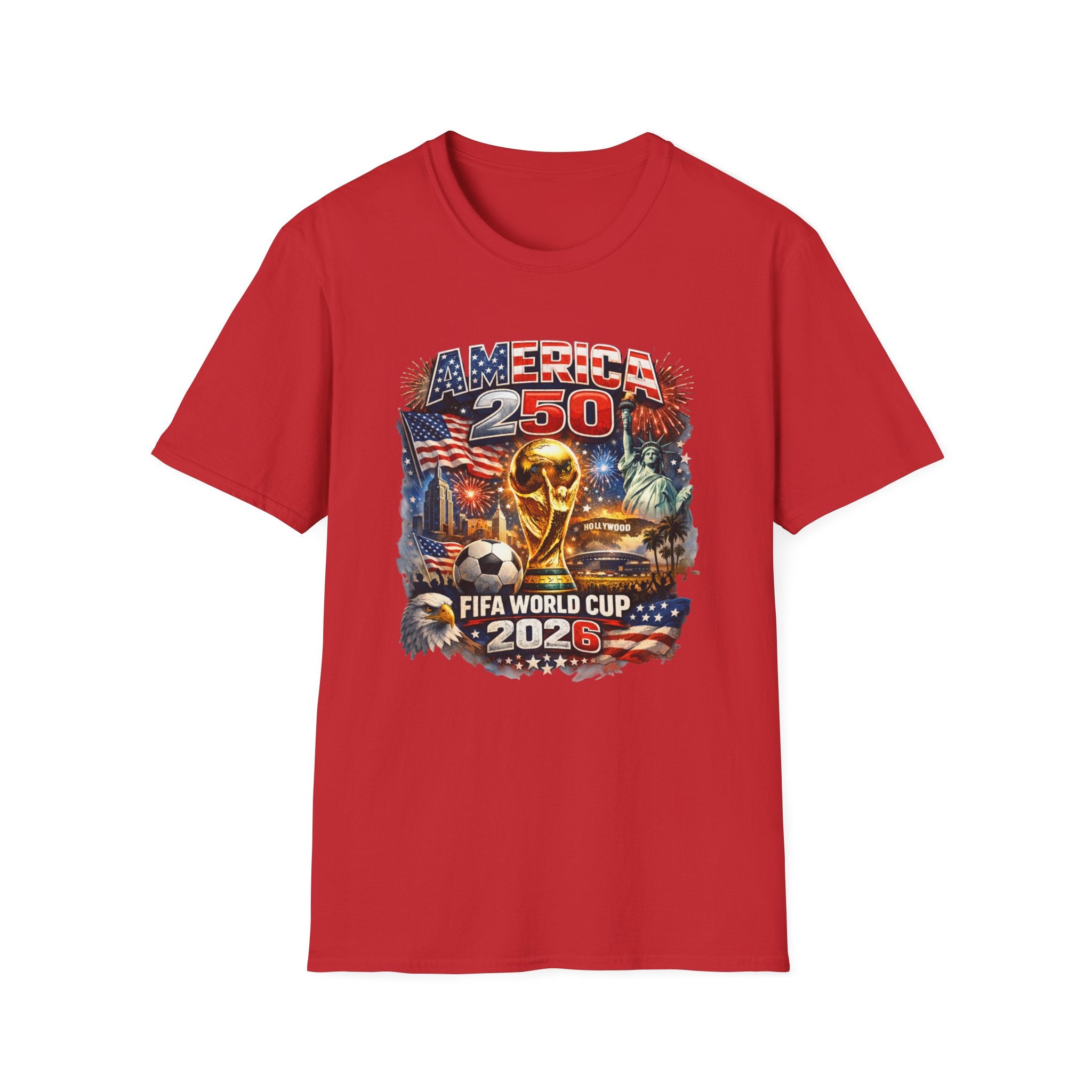 T-Shirt FIFA — America 250 World Cup 2026 Patriotic Soccer Celebration