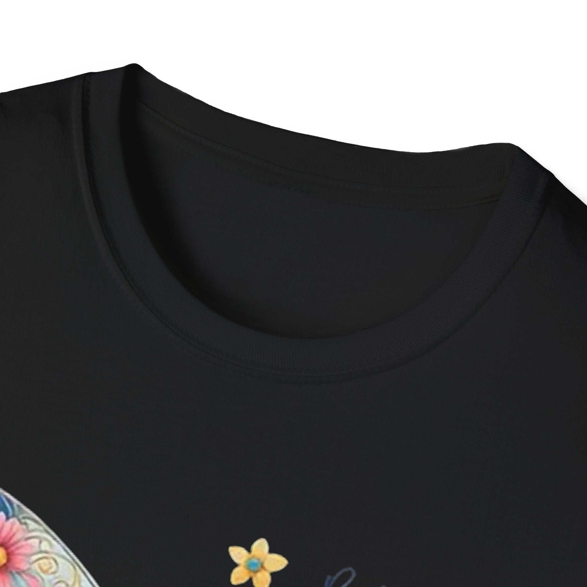 Butterfly Faith T-Shirt — "I am loved by God and held by Jesus and the Spirit" Christian Tee