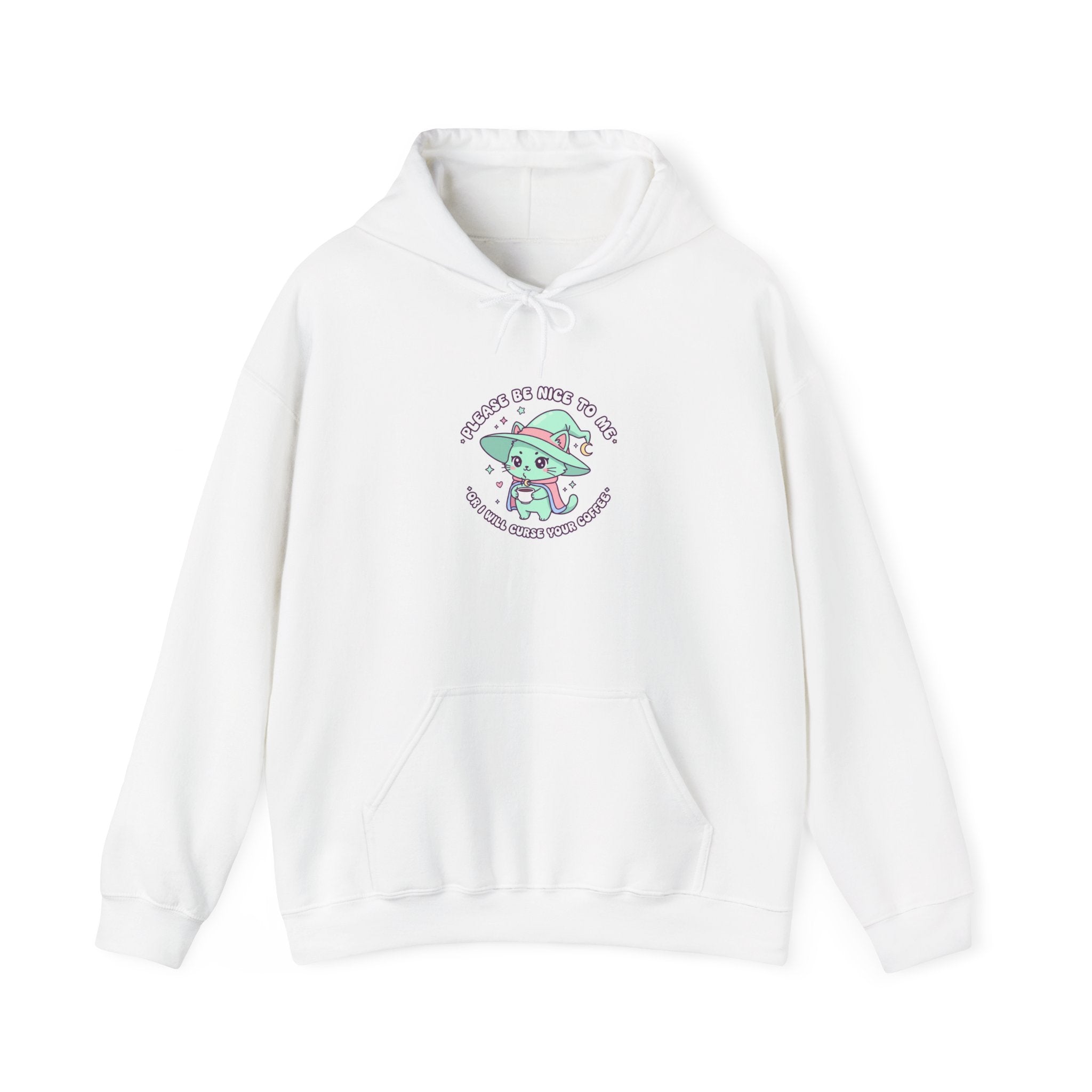Kawaii Menace Mushroom Hoodie | soft threat, pastel kawaii